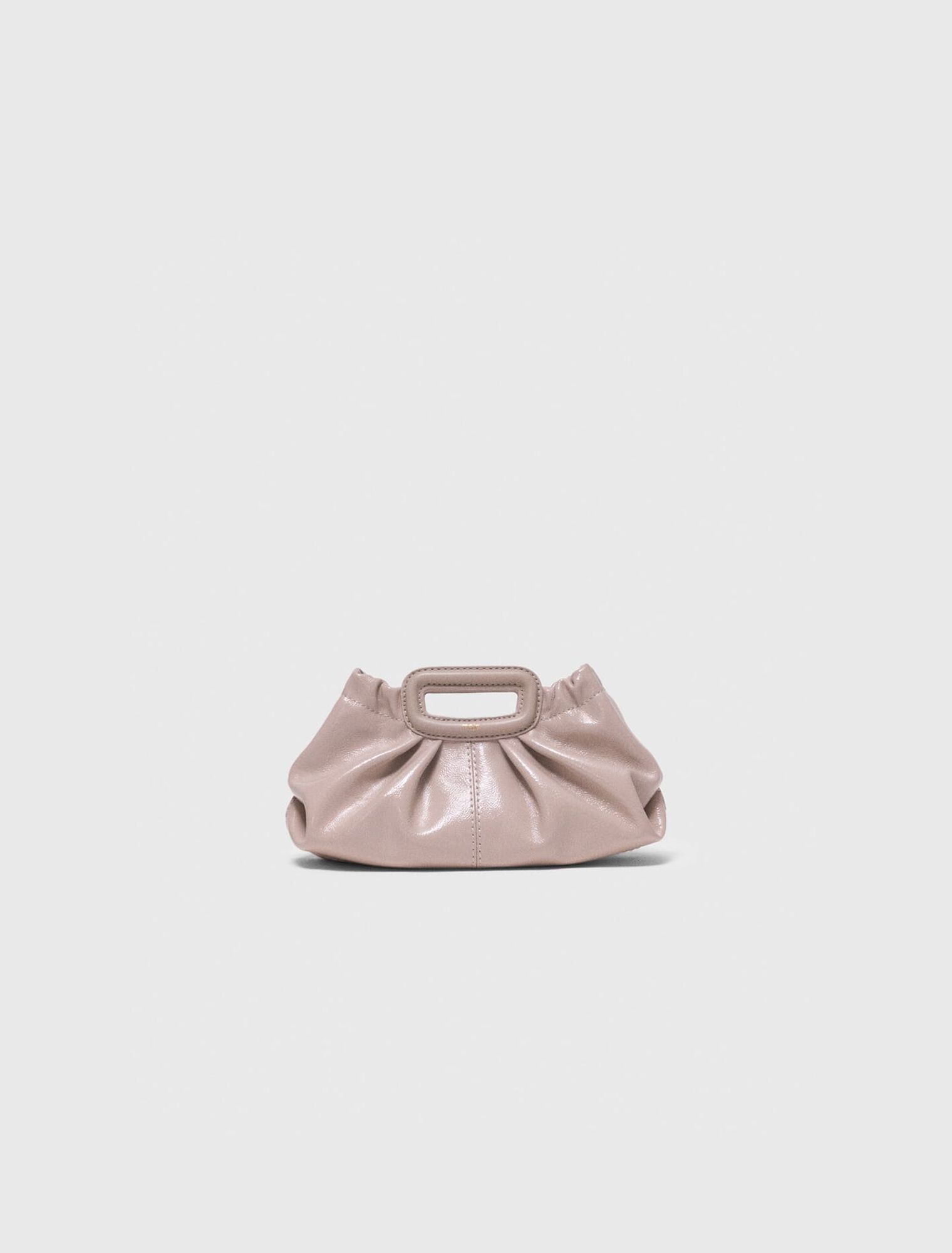 Milpli Mini-Clutch aus Naplackleder