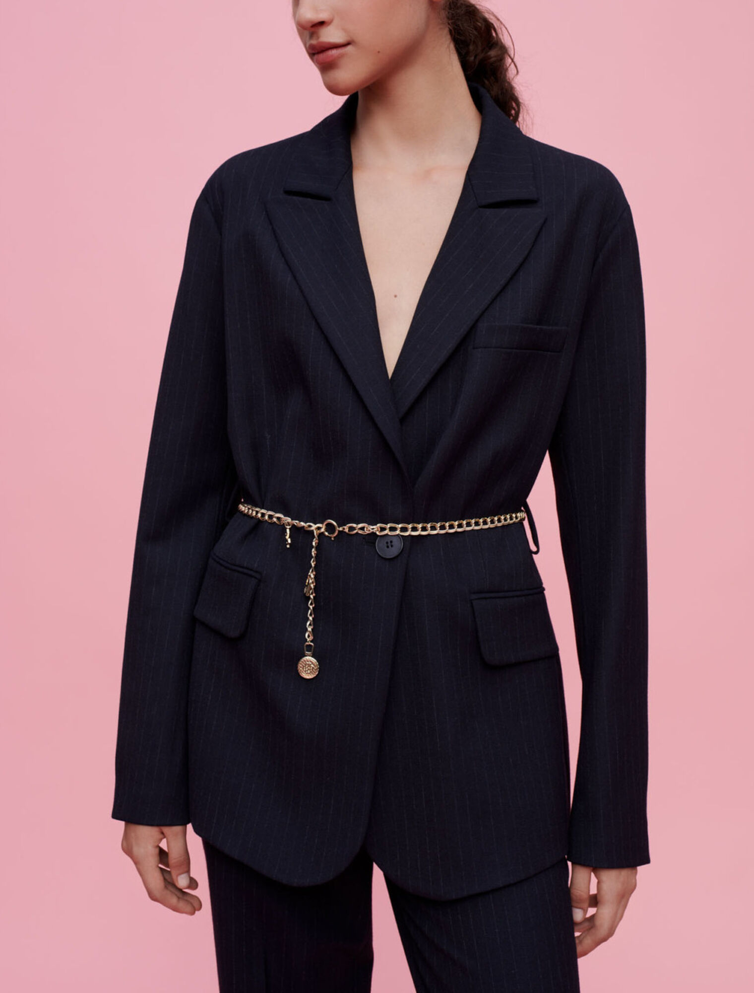 Gestreifte Tennis-Tailoringjacke