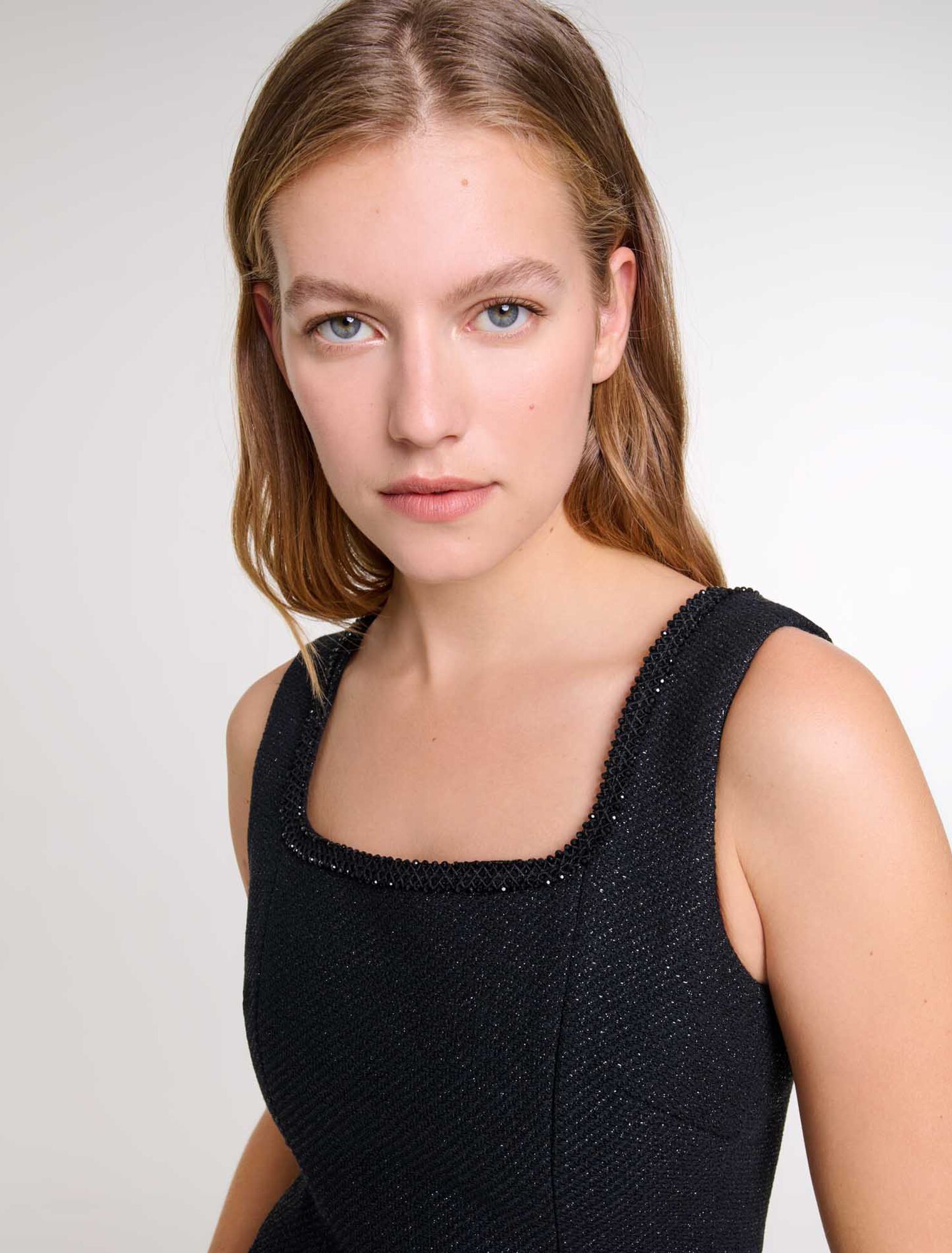 Kurzes Strasskleid