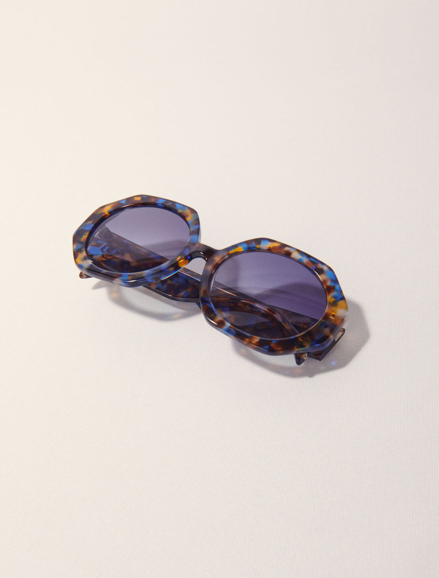 Runde Sonnenbrille aus Acetat