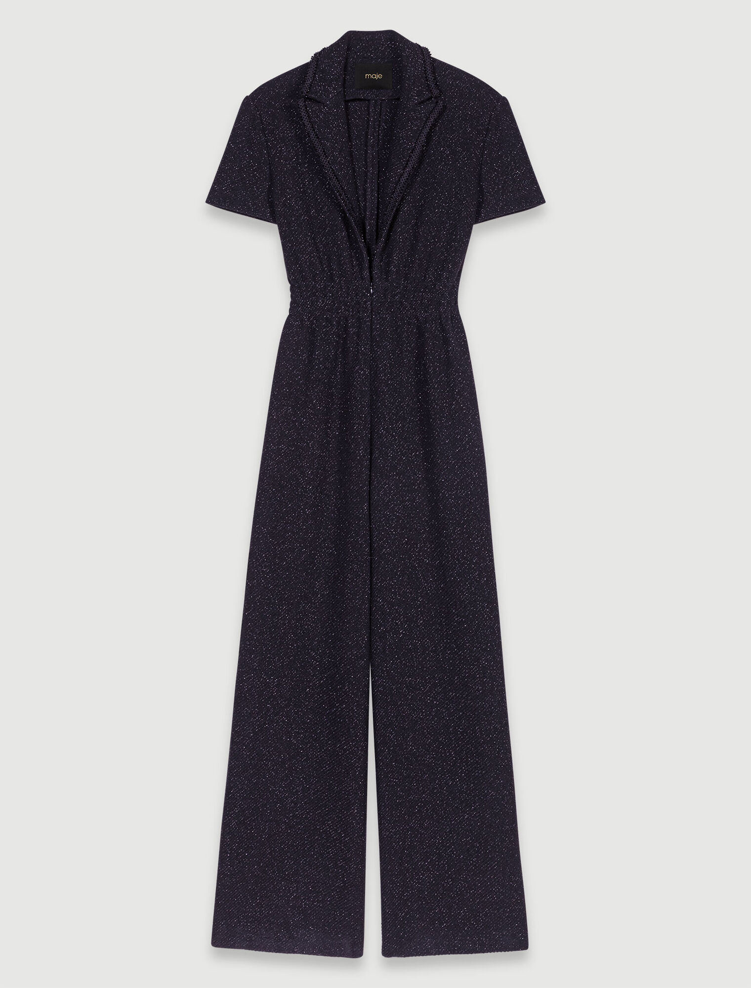 Hosenanzug aus Tweed