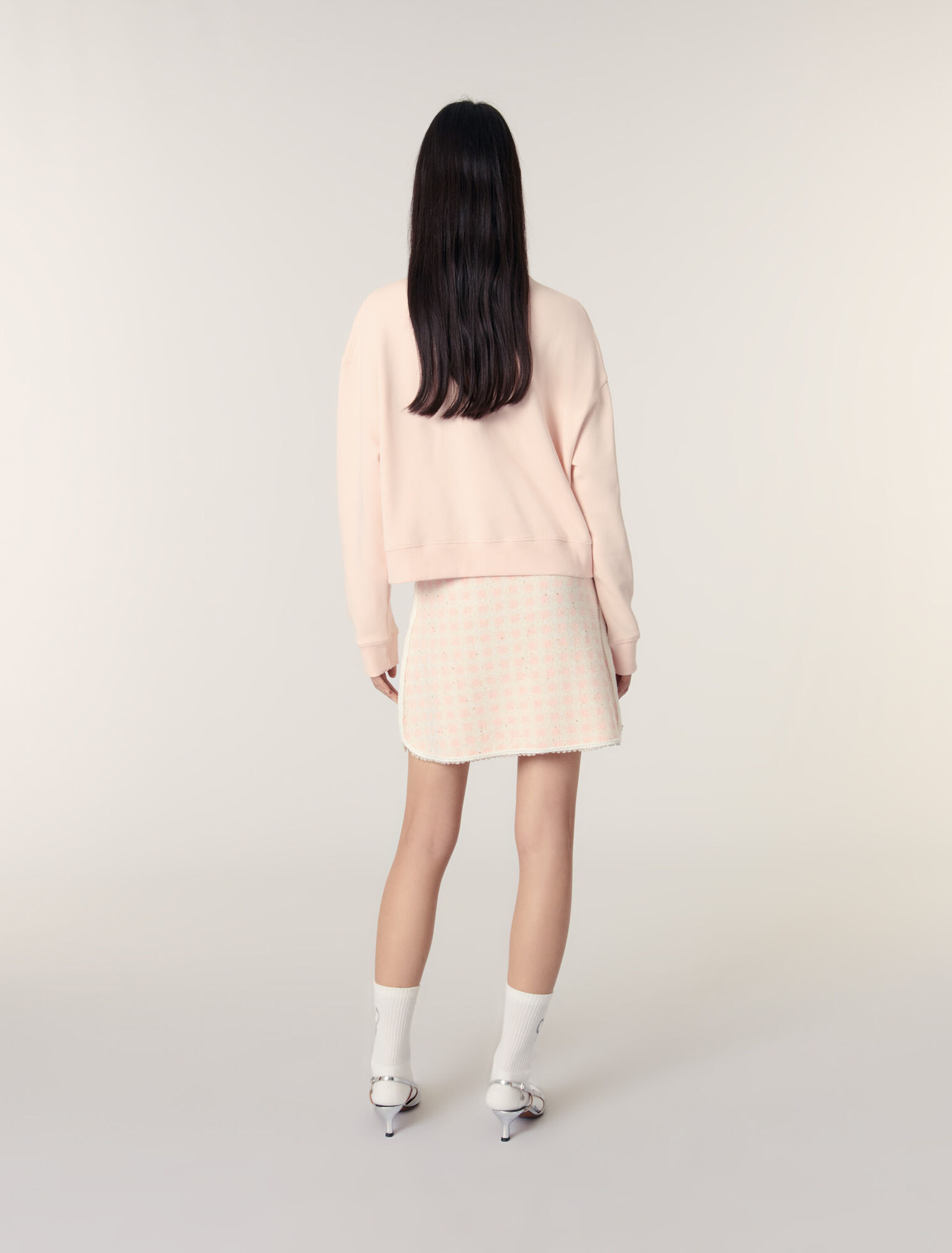 Sweatshirt mit Stickerei