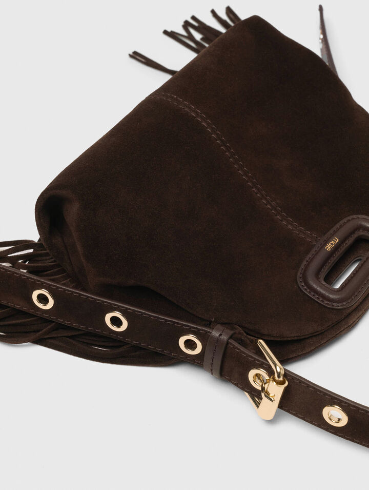 Miss M mini Tasche aus Wildleder