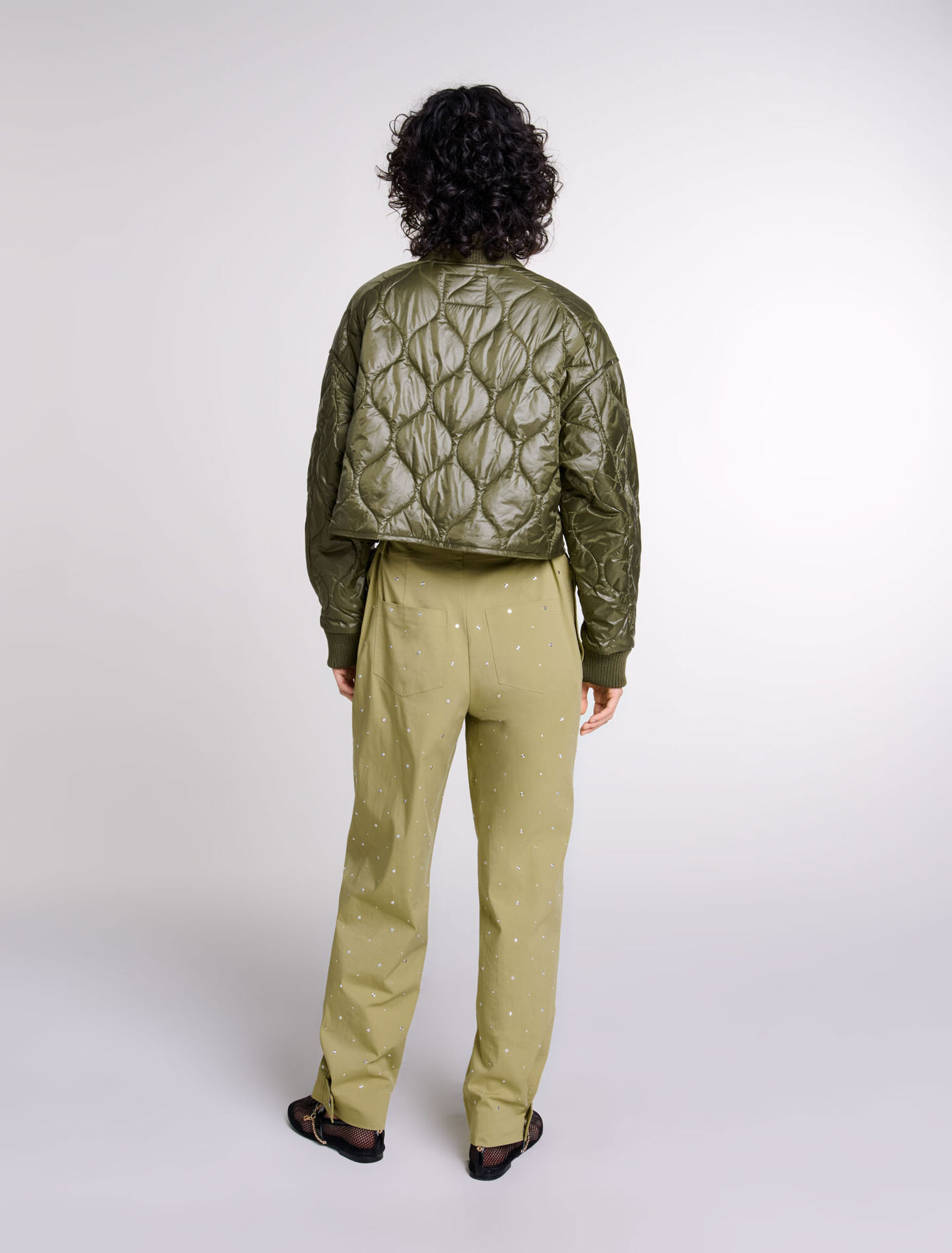 Kurze Steppjacke