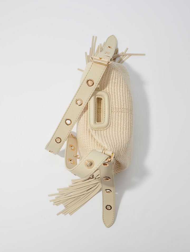 Mini M-Tasche mit Basteffekt