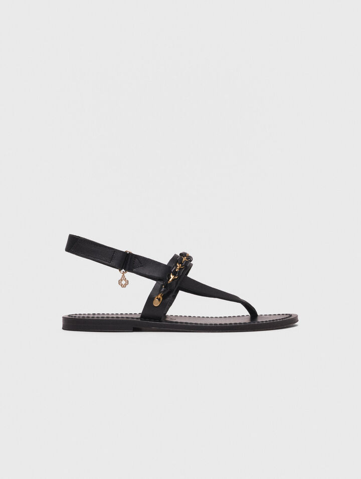 Flache Ledersandalen K.Jacques