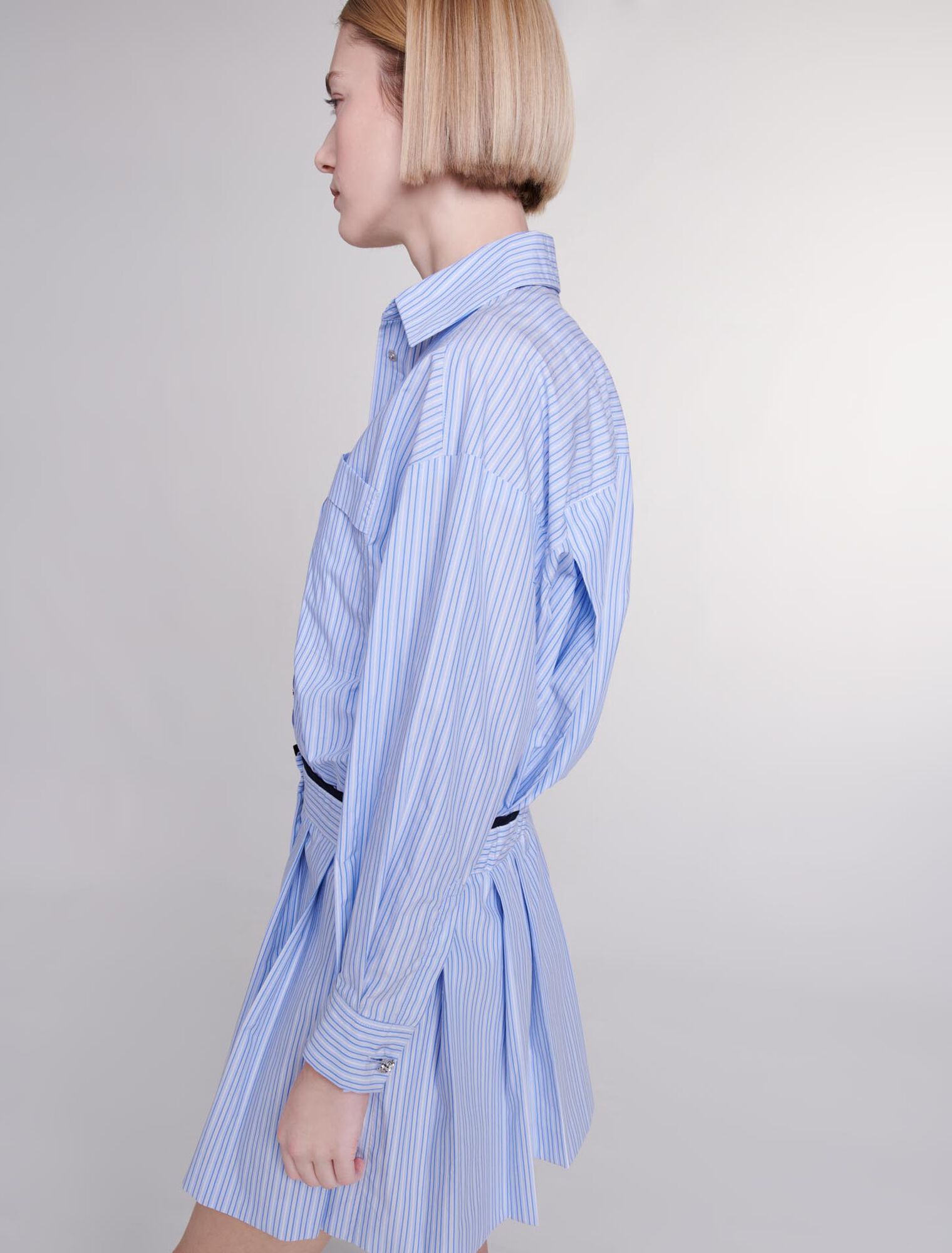 Kurzes Hemdblusenkleid