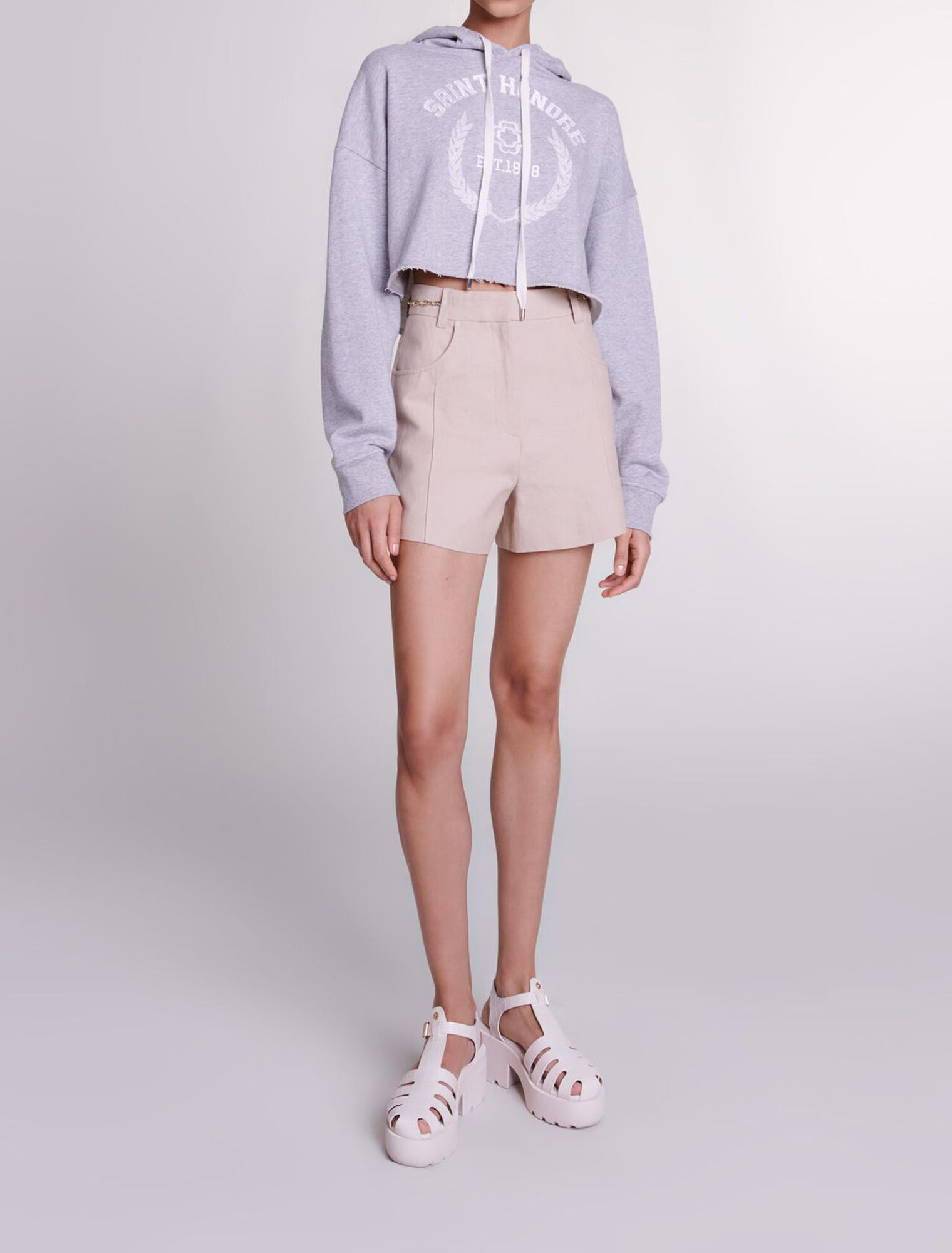 Cropped-Sweater Saint Honoré