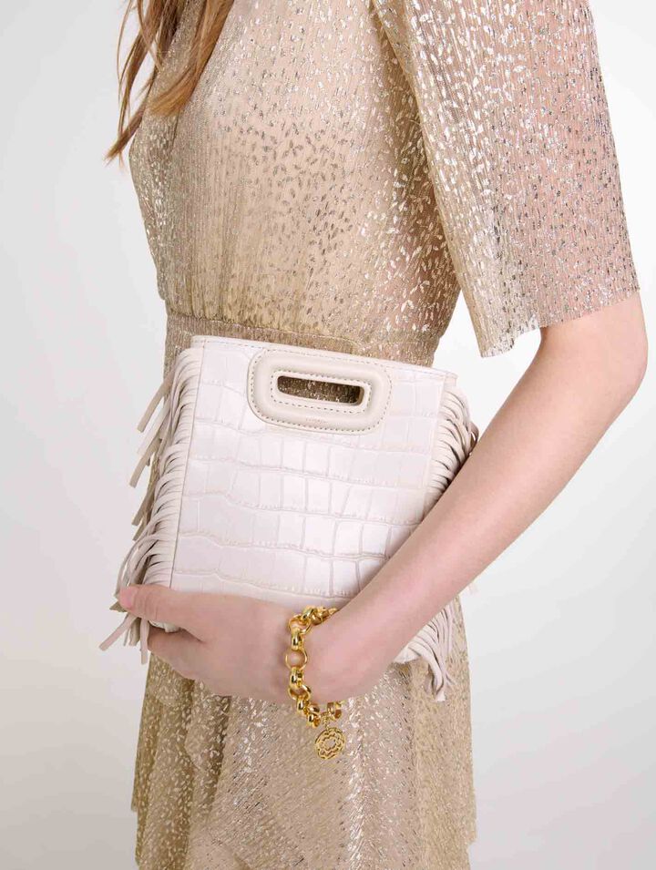 M-Tasche aus Krokodilleder