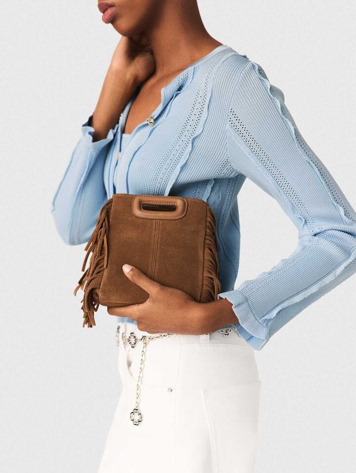 M-Minitasche aus Wildleder