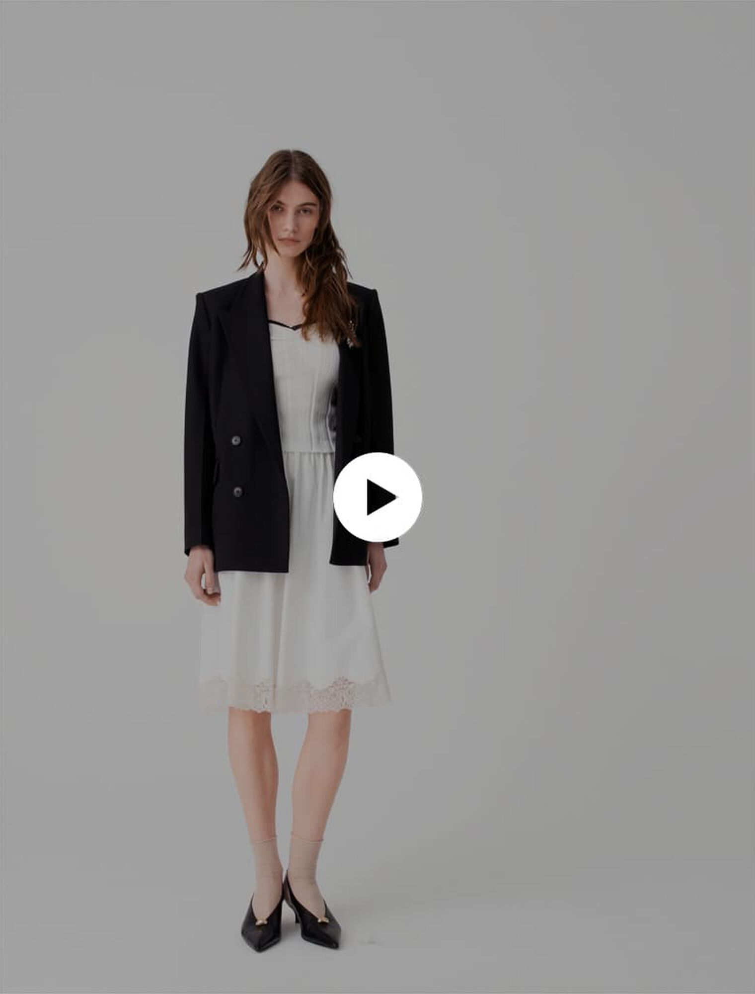 Doppelreihige Jacke