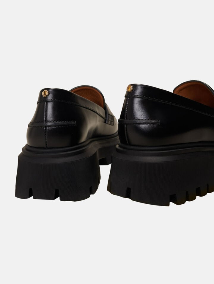 Loafer aus Leder