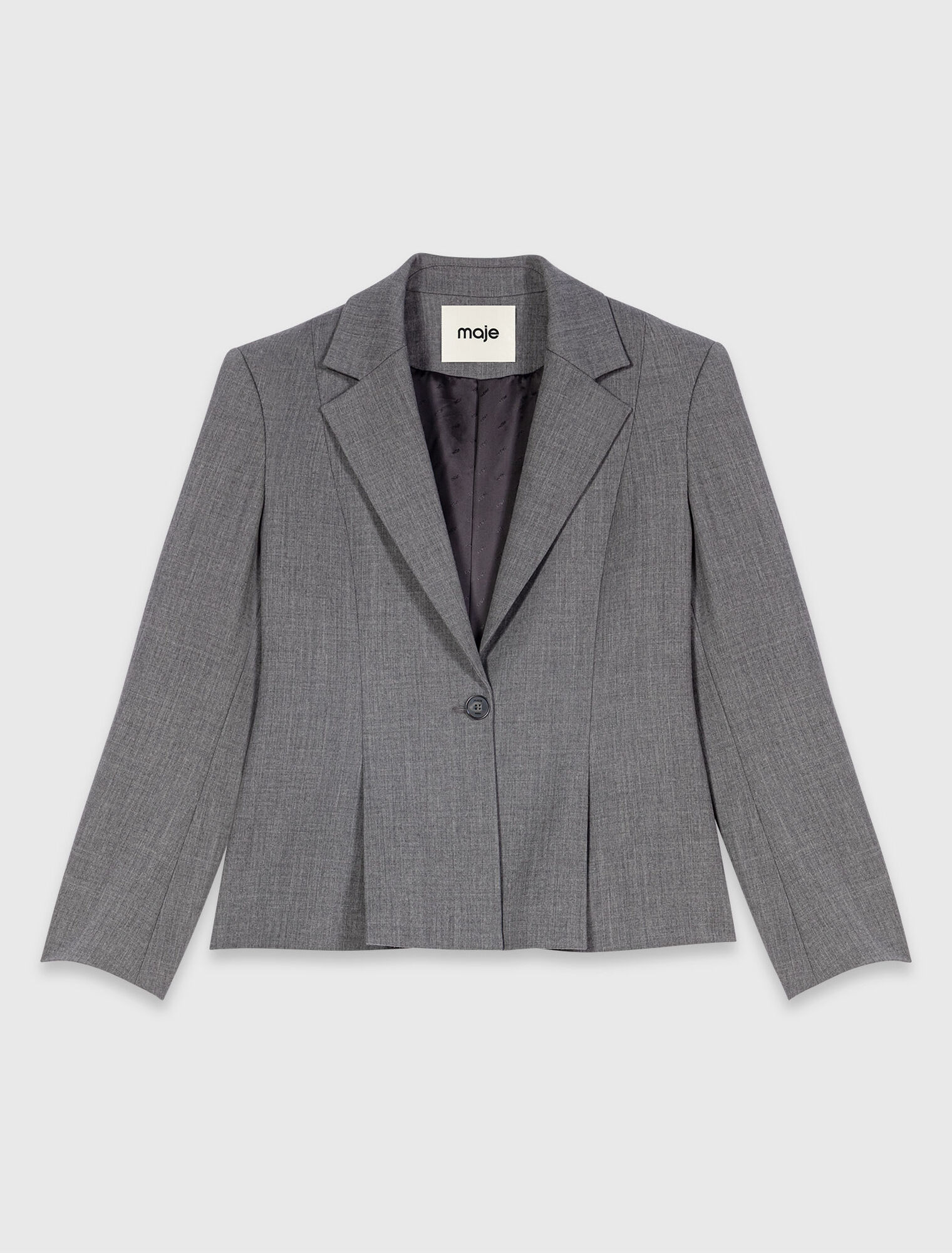 Kurzer Blazer im Bar-Schnitt