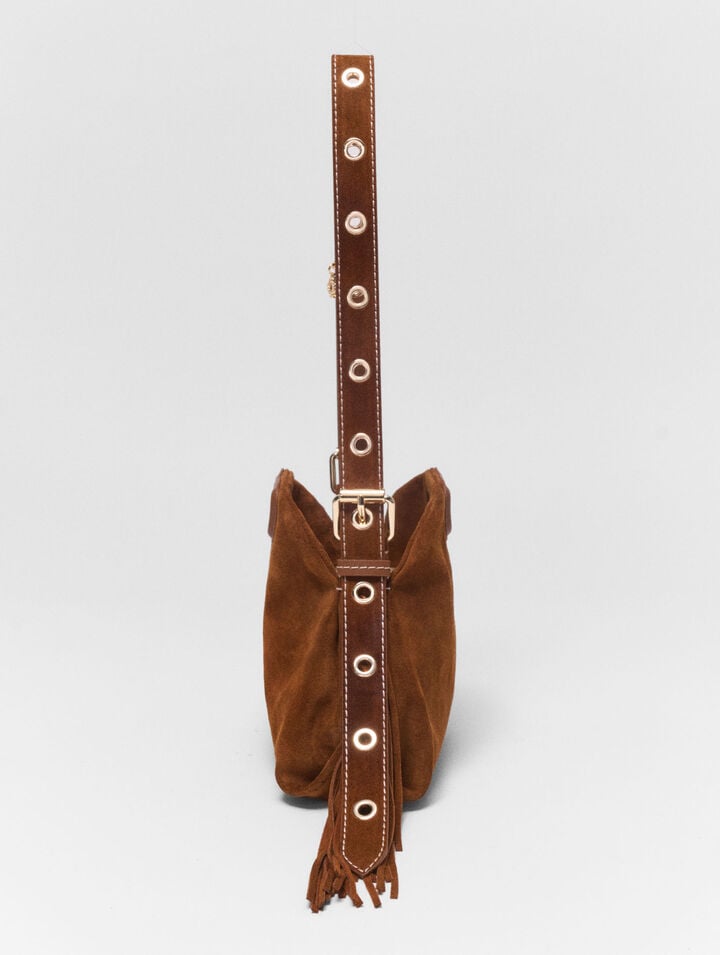 Tasche Miss M Mini, Stepp-Wildleder