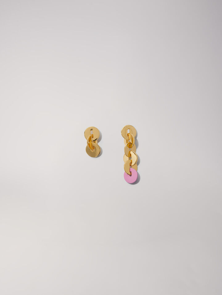 Emaille-Ohrringe