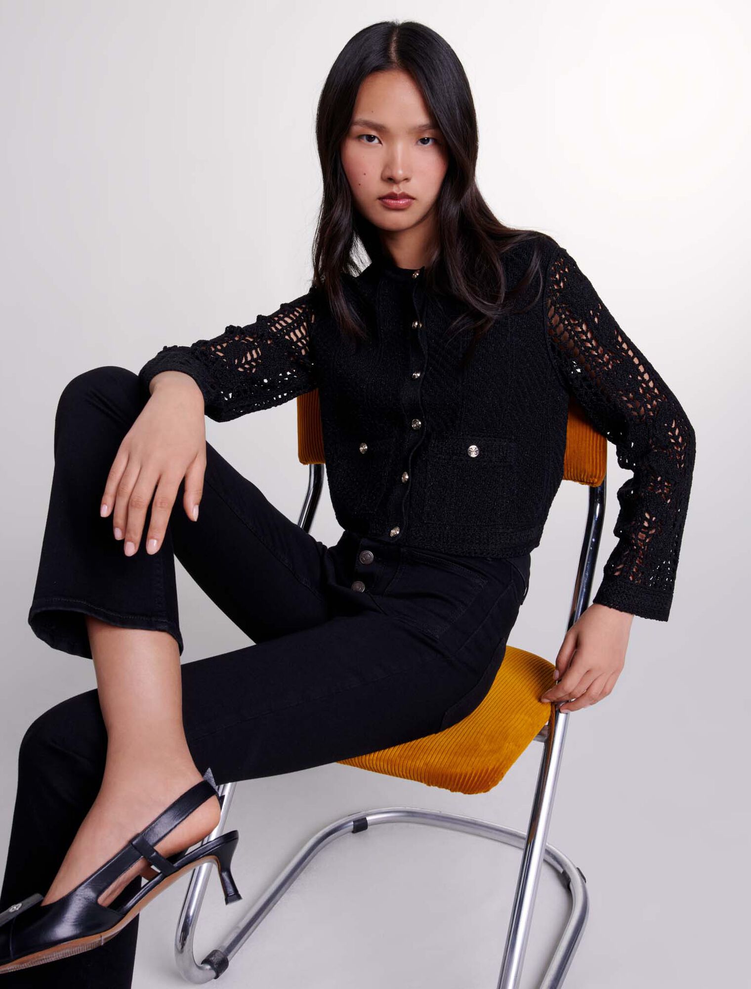 Gehäkelter Cardigan 