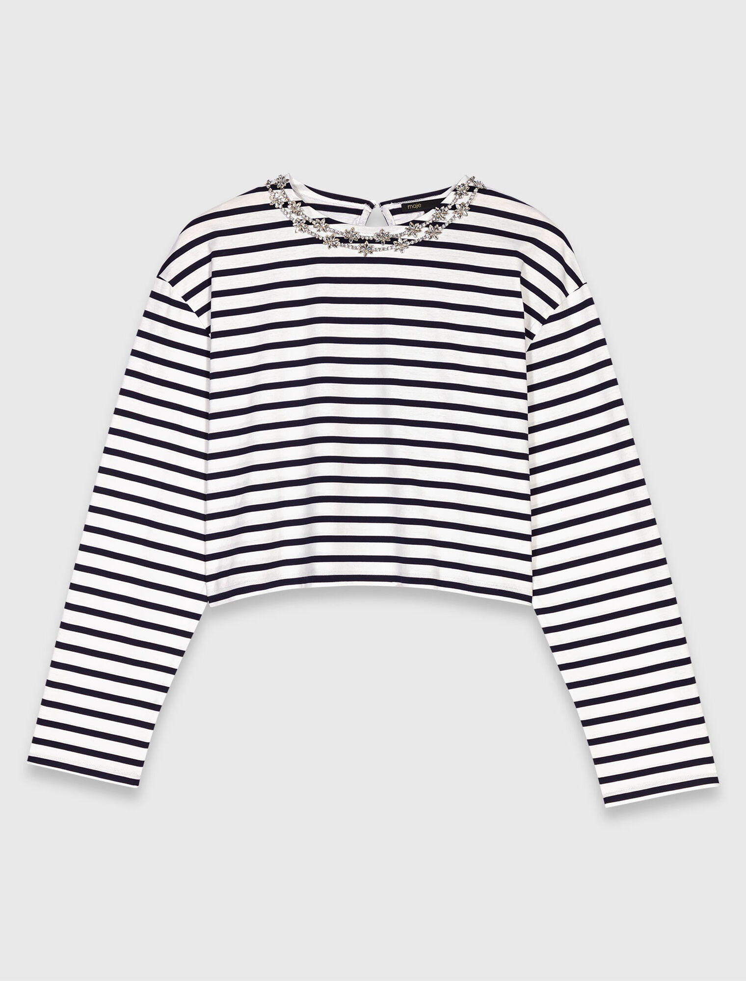 Langarm-T-Shirt mit Streifen