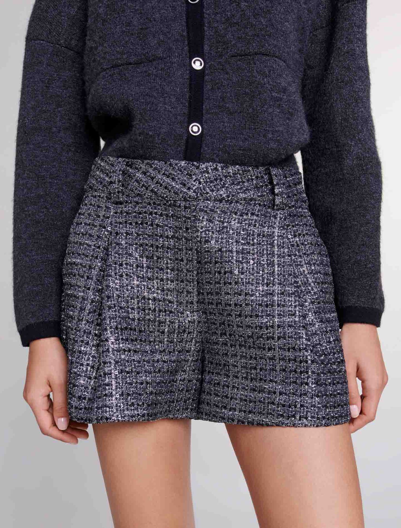 Tweed-Shorts