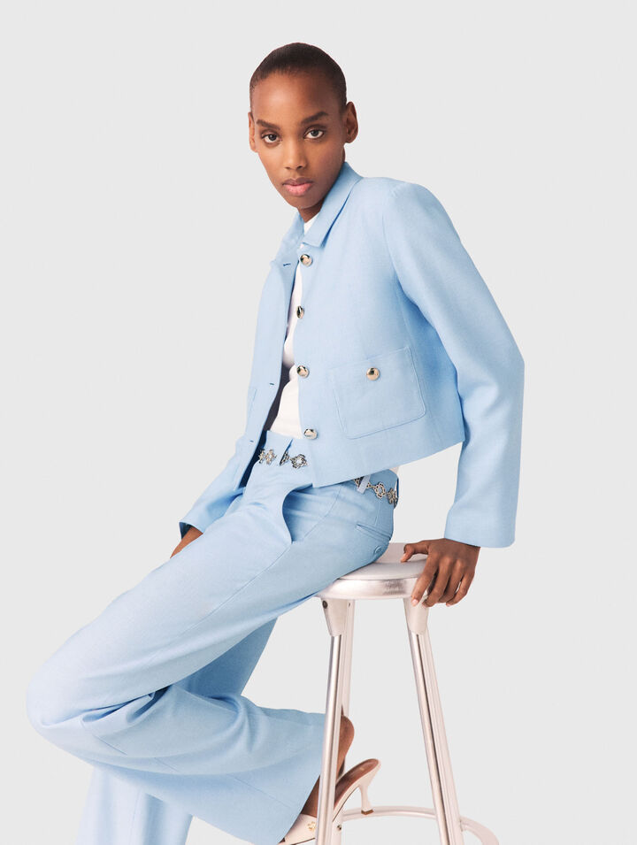 Einreihige Kurzjacke