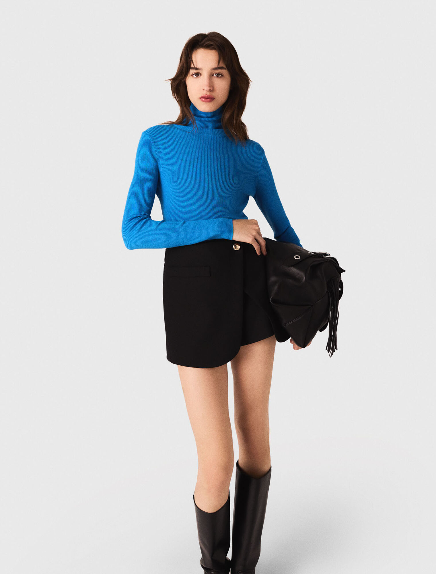 Elegante Wickel-Shorts