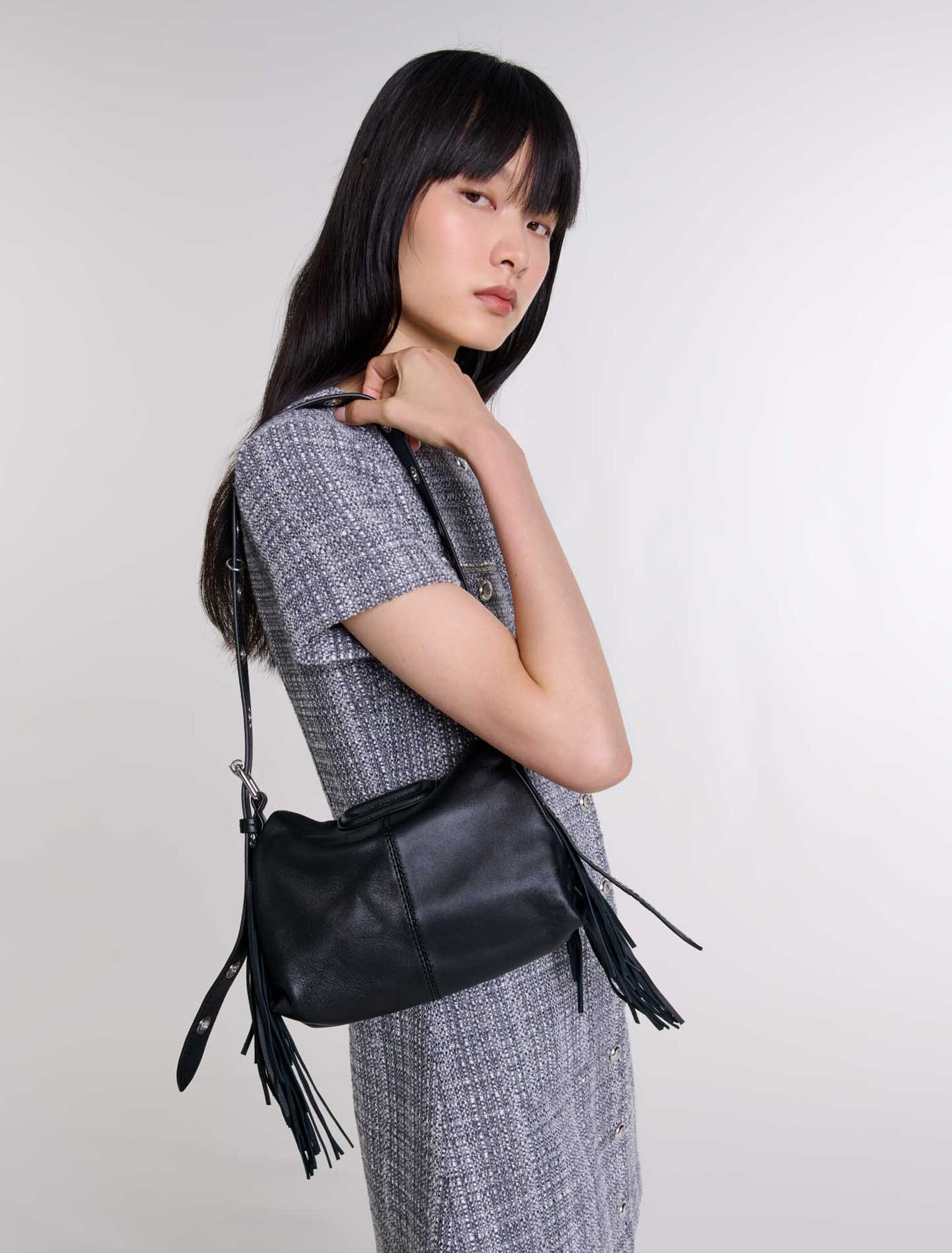 Tweed-Kleid