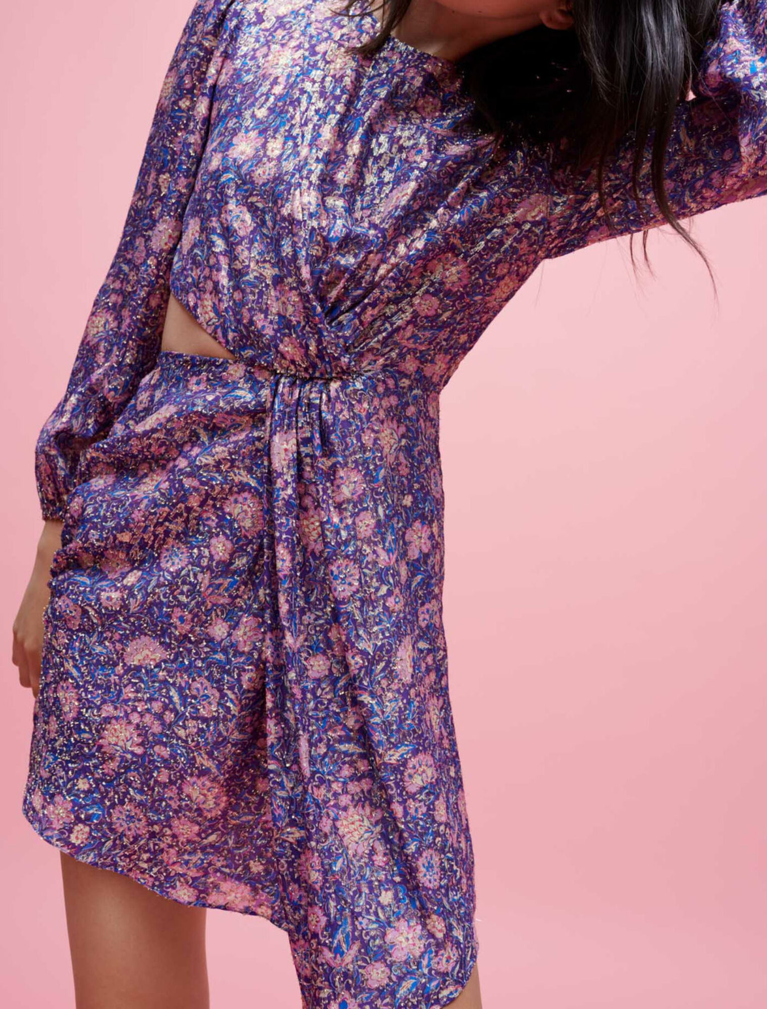 Bedrucktes Viskosekleid