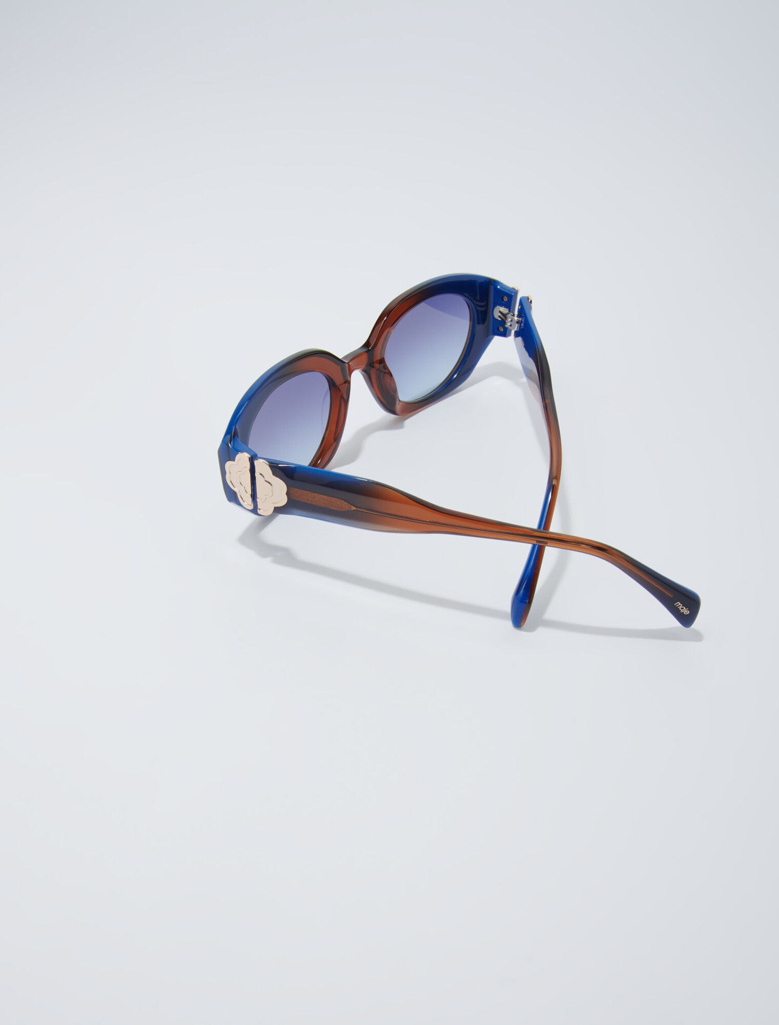 Runde Sonnenbrille aus Acetat