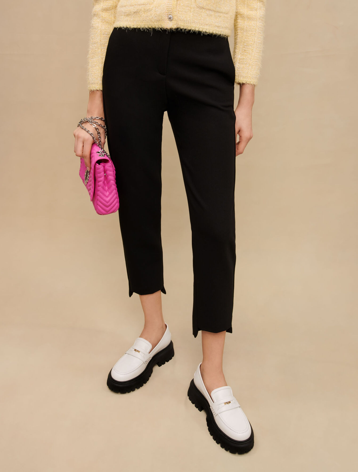 Gerade geschnittene Anzughose