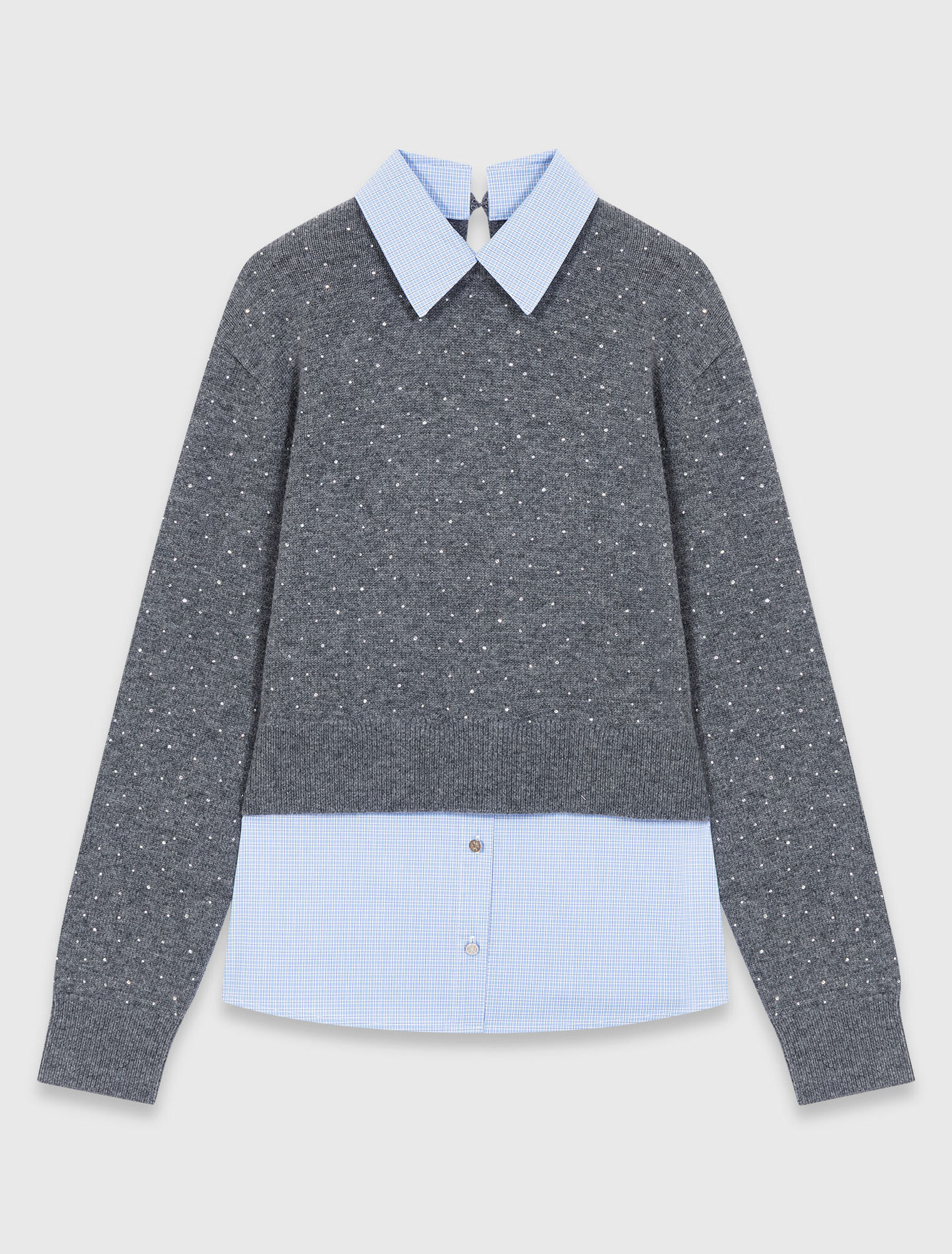 Strasspulli mit abnehmbaren Details