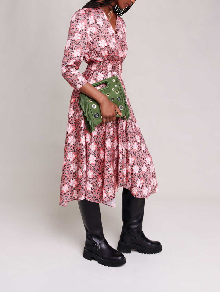 florales Maxikleid