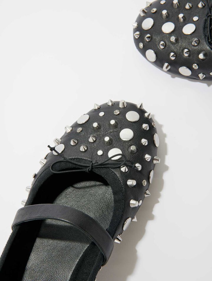 Ballerinas mit Nieten