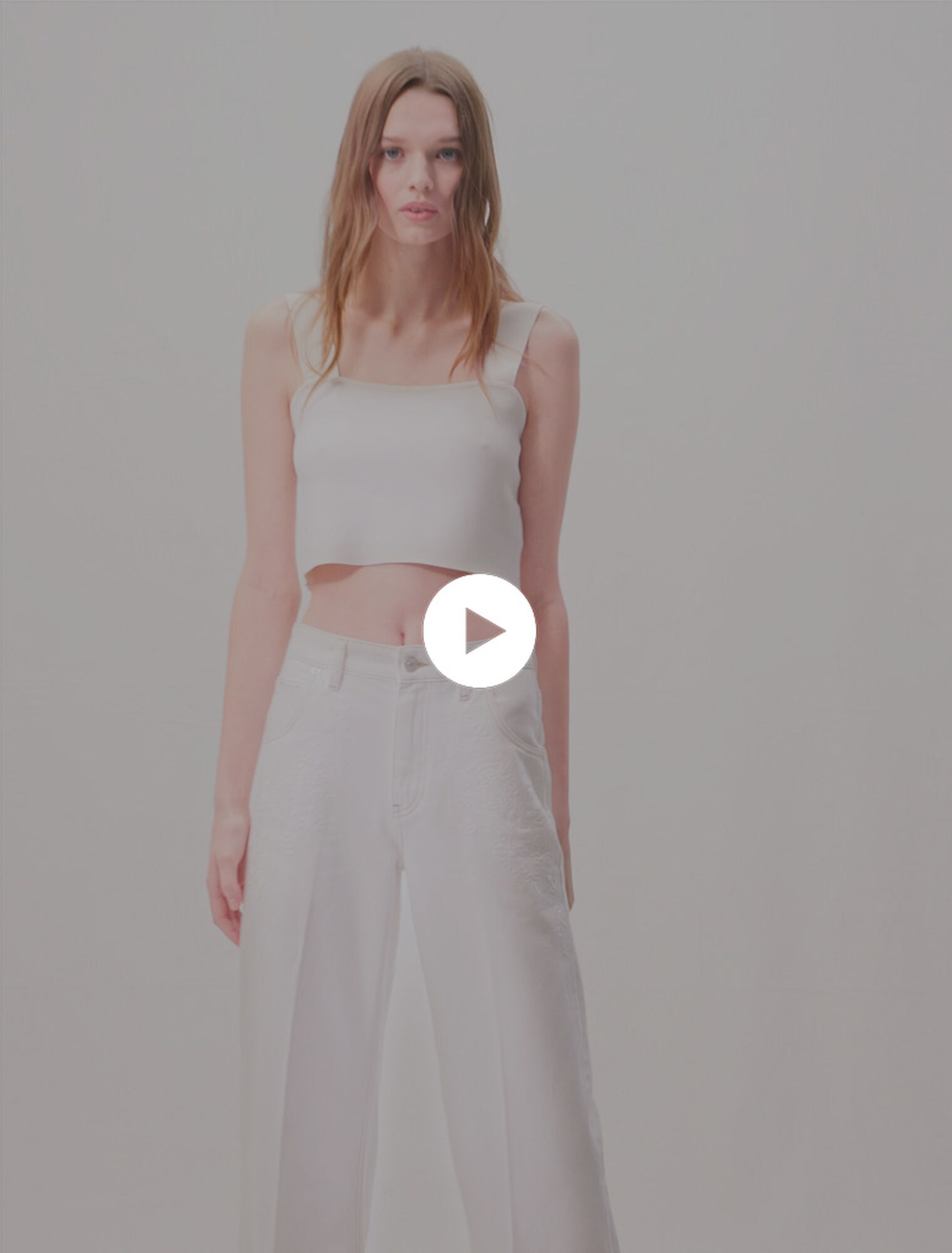 Crop Top aus Strick