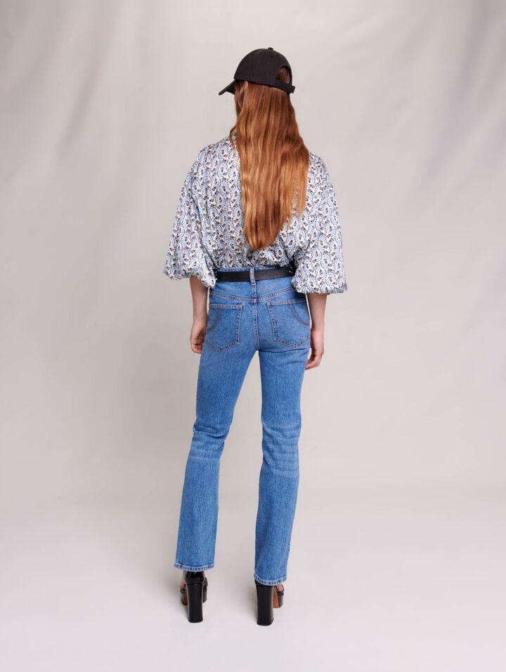 Gerade Jeans