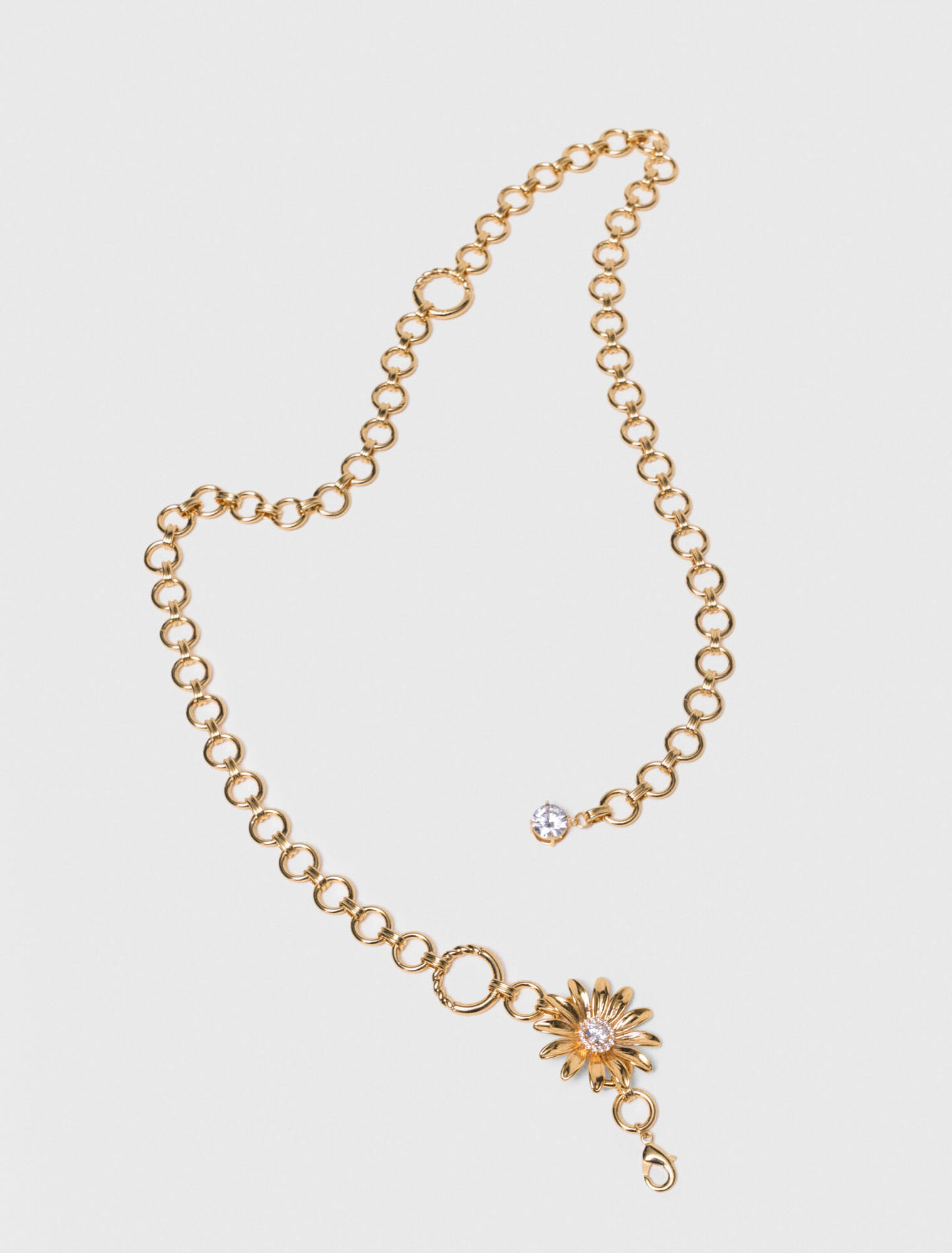 Ketteng&uuml;rtel mit Blumen