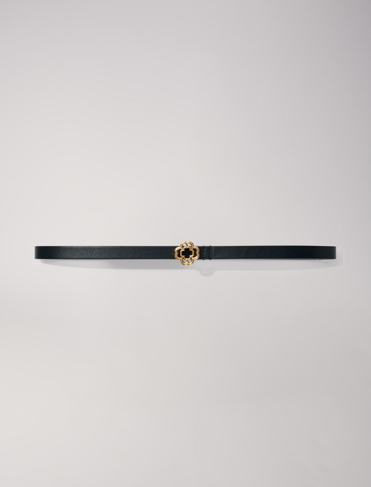 Schmaler Gurtel mit Clover Logo Schmale Gurtel Maje