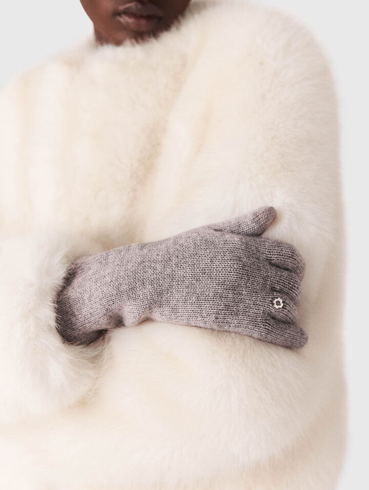 Lange Handschuhe Wolle & Kaschmir