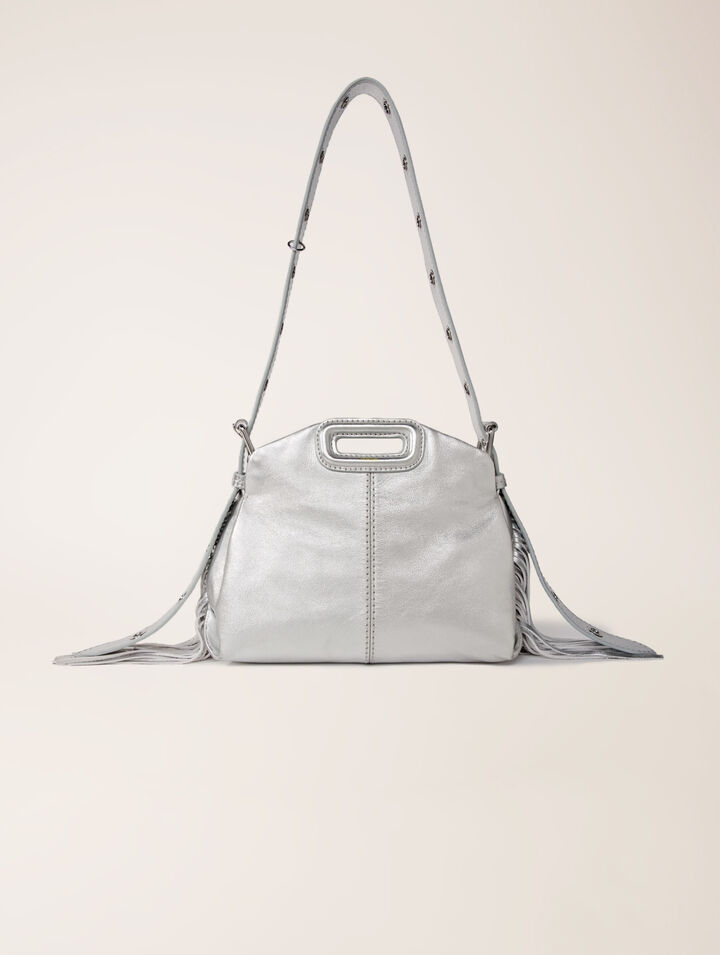 Tasche Miss M Mini, Metallic-Leder