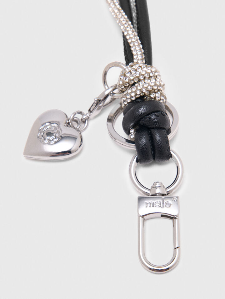 Taschenanhänger mit Strass
