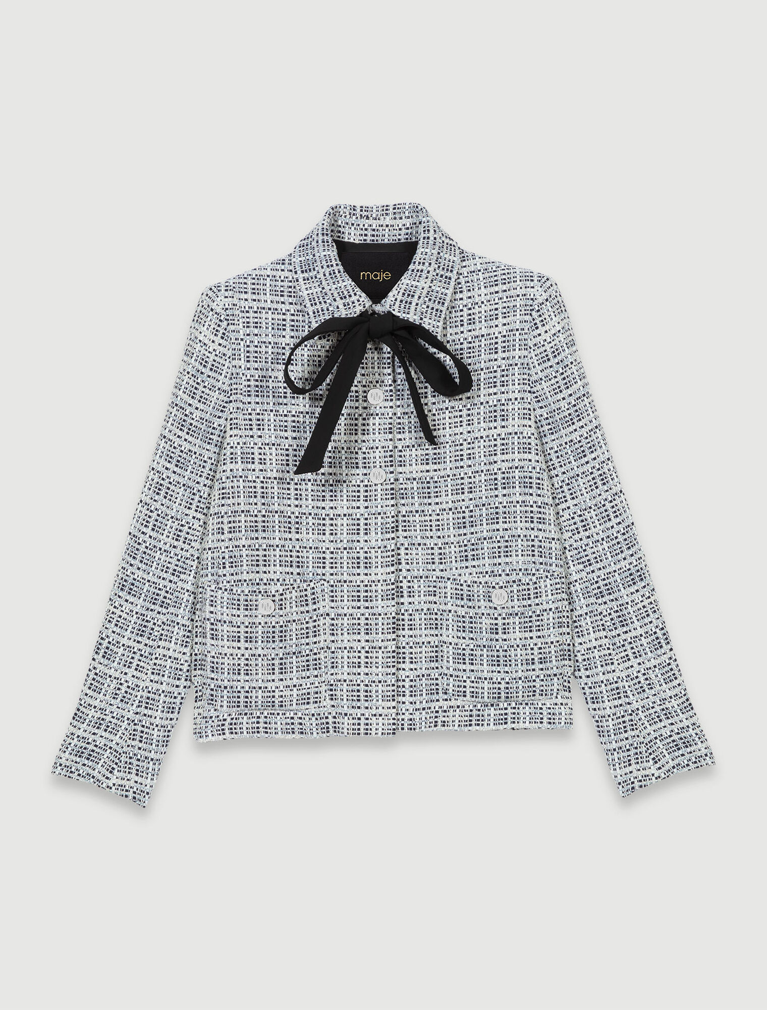 Hemd mit Tweed-Effekt