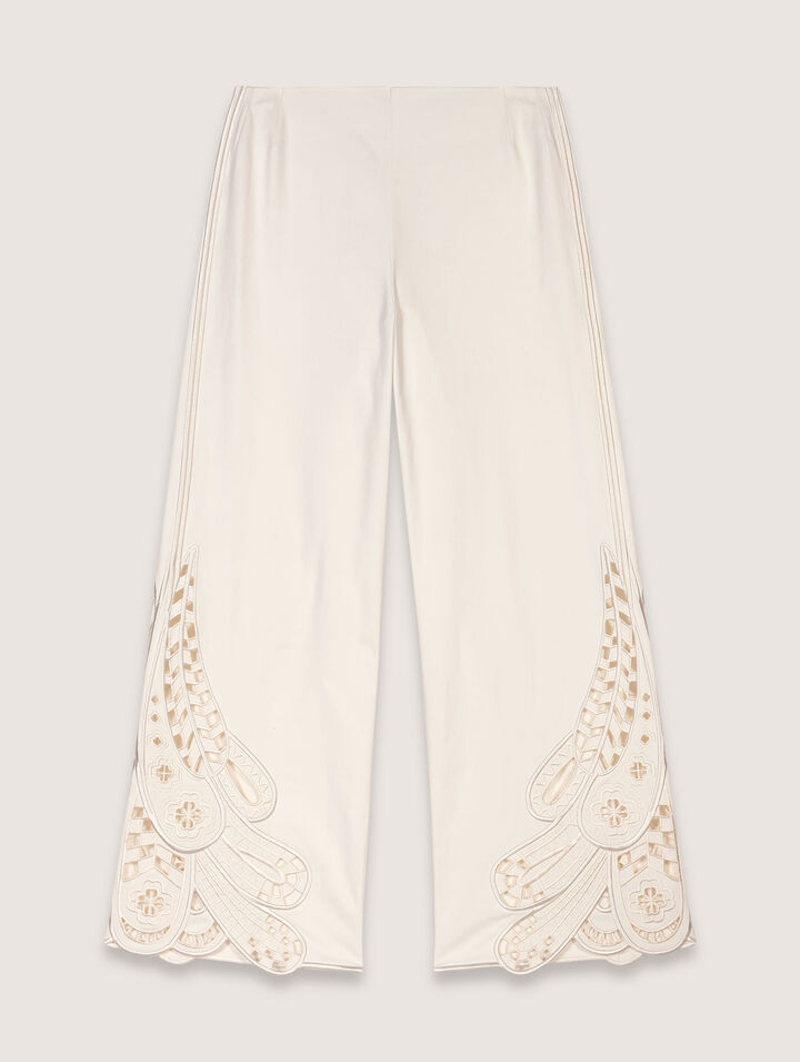 Bestickte Hose