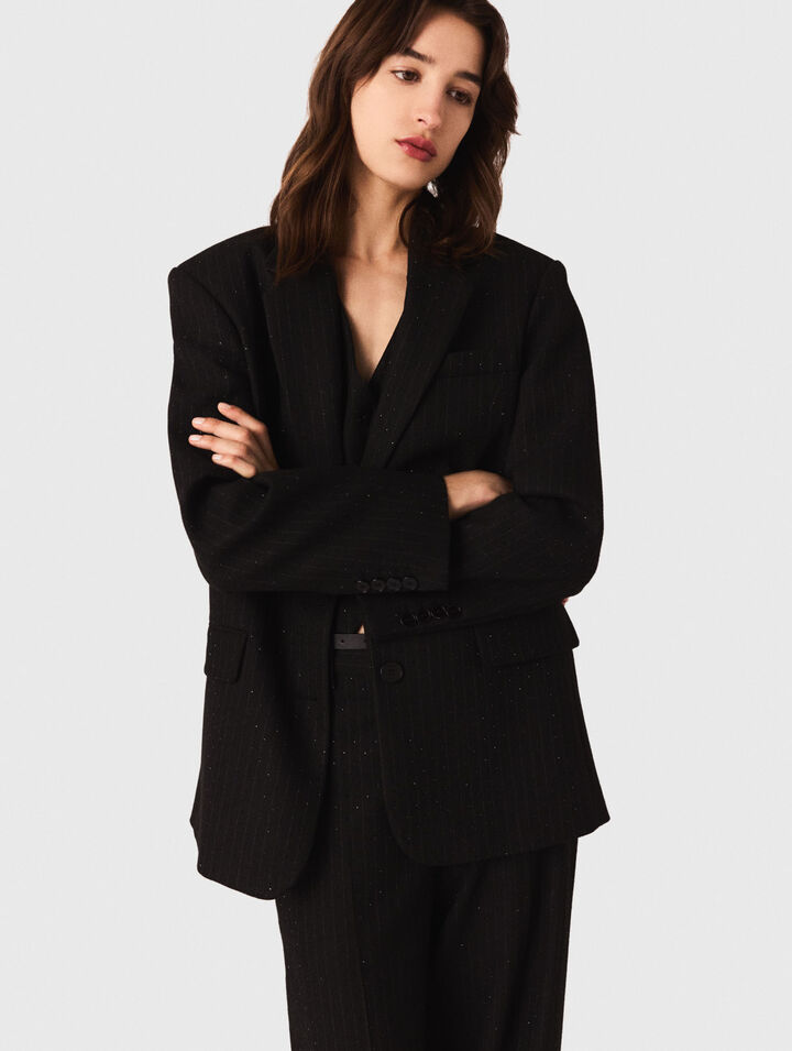 Blazer mit Strass