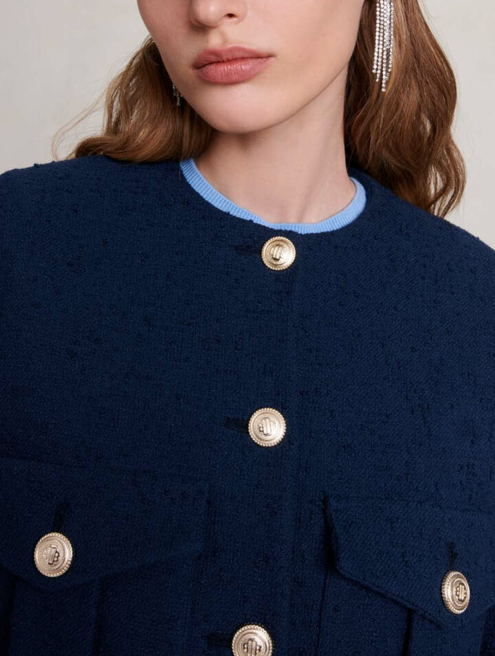 Kurze Bomberjacke