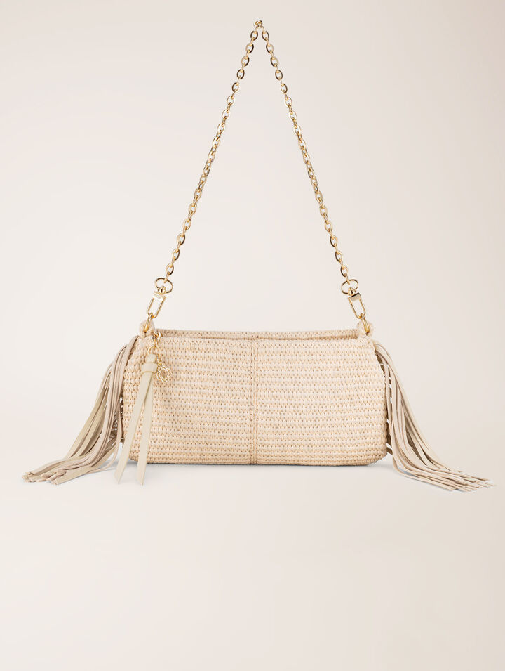 Miss M-Clutch in Bast-Optik