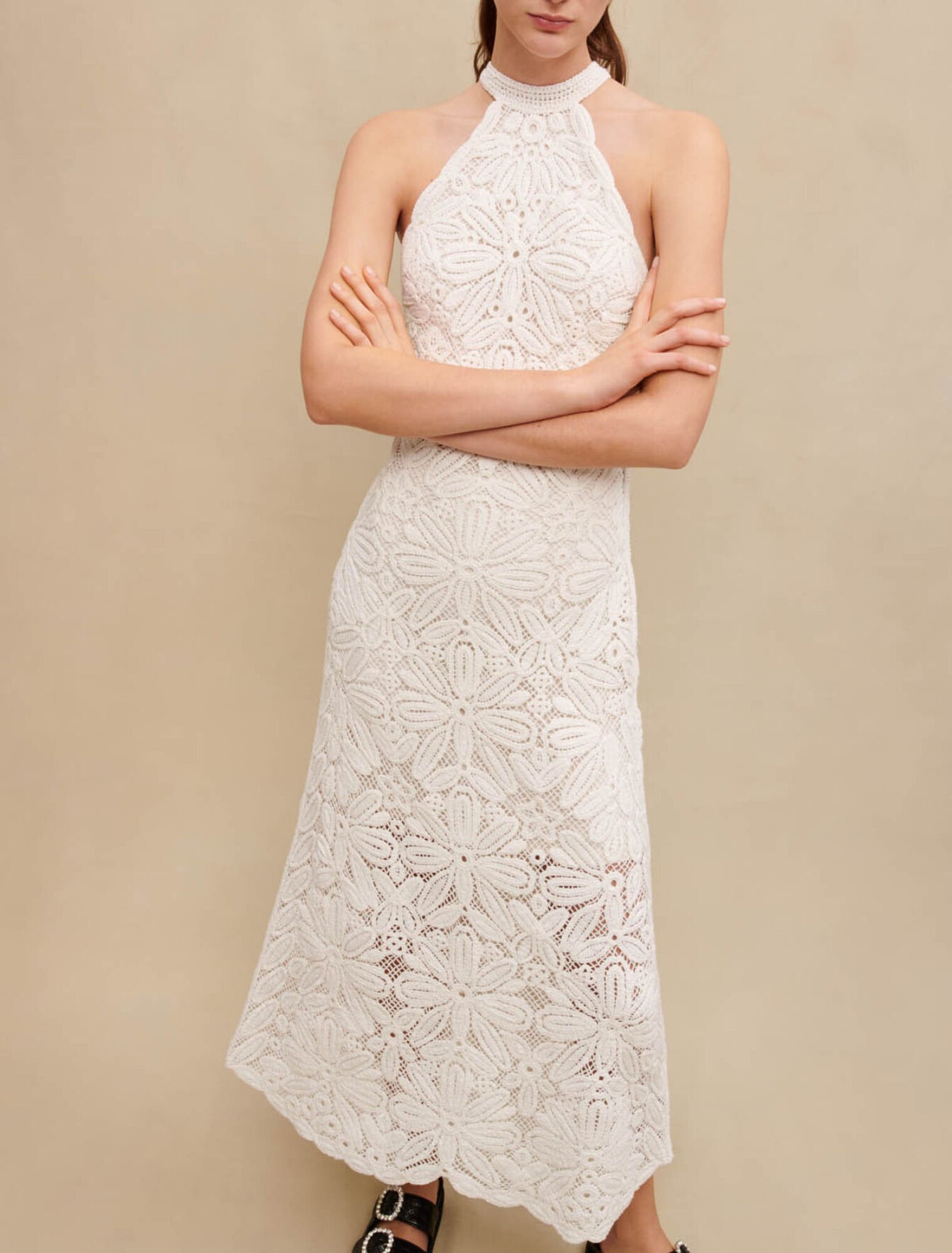 Midikleid aus Maschenware