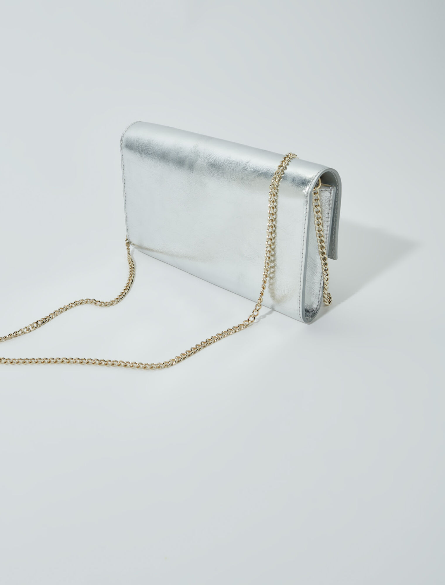 Brieftasche in Metallic-Optik