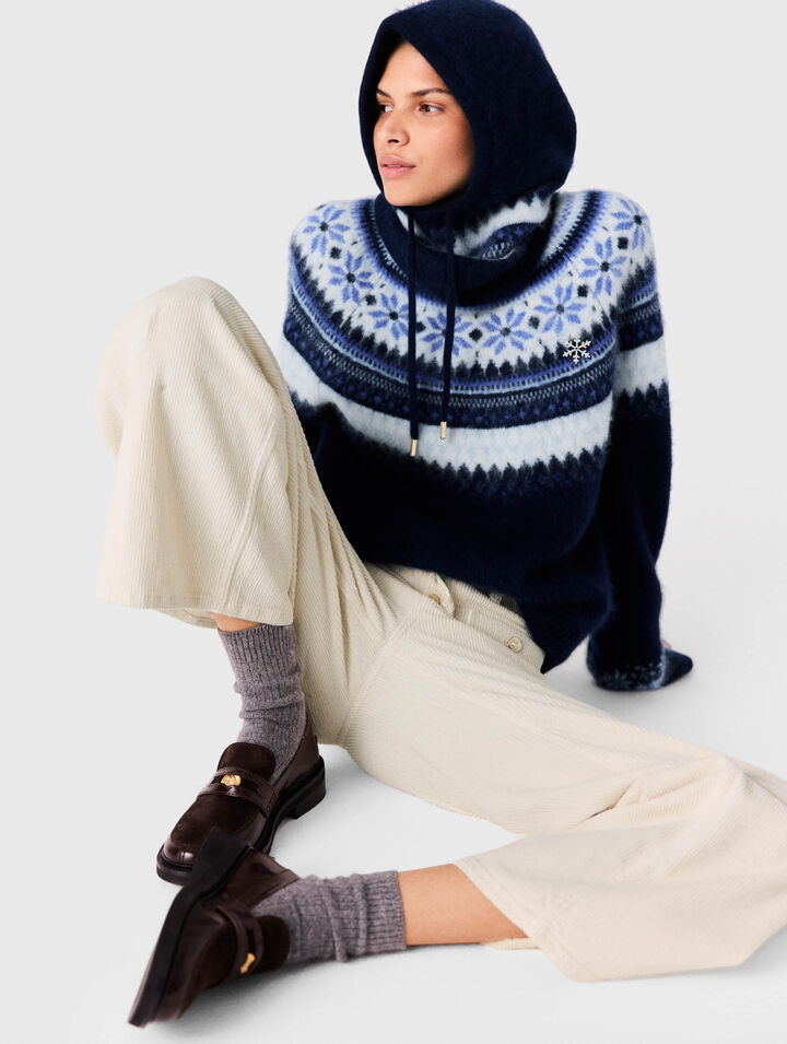 Weite Cordhose