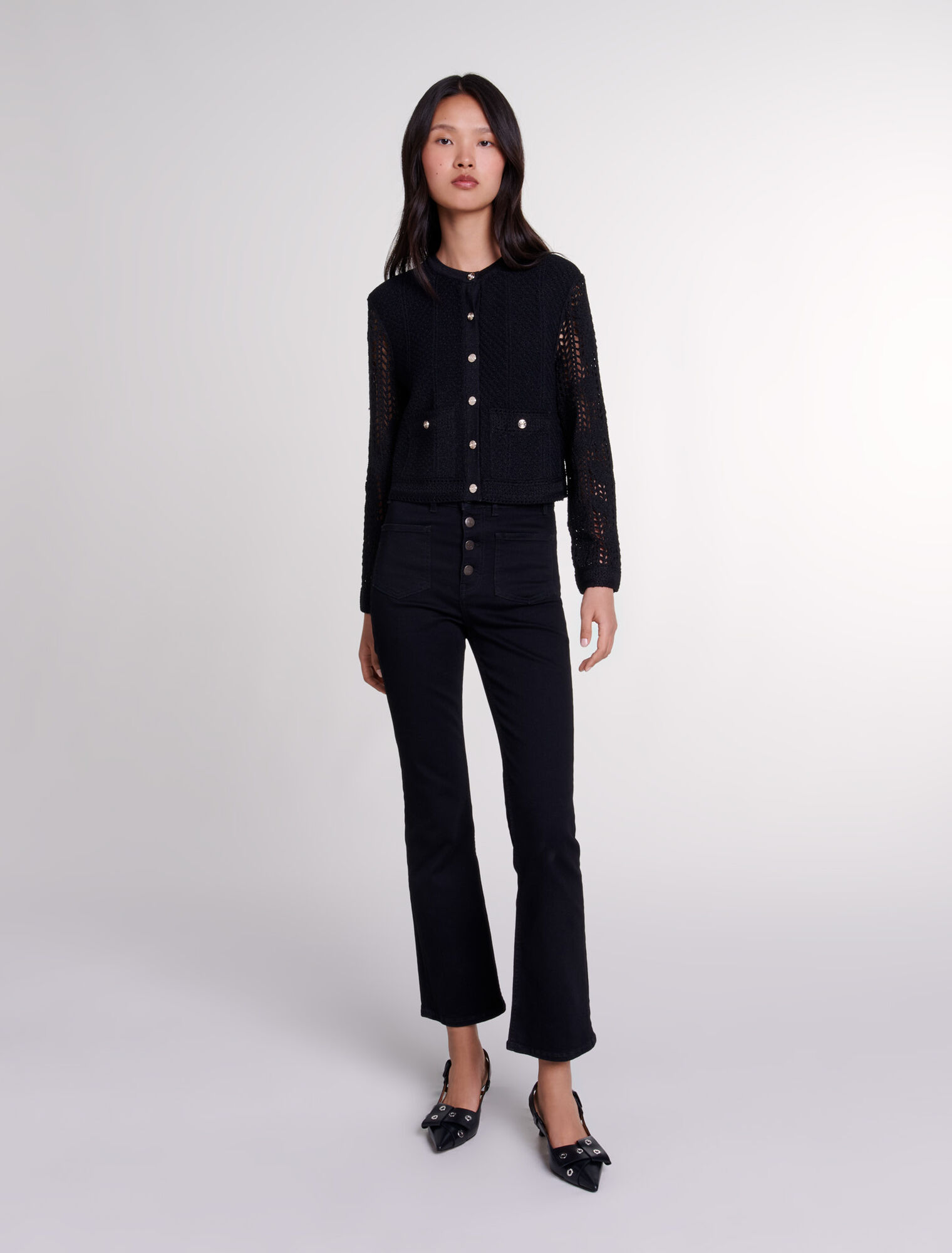 Gehäkelter Cardigan 