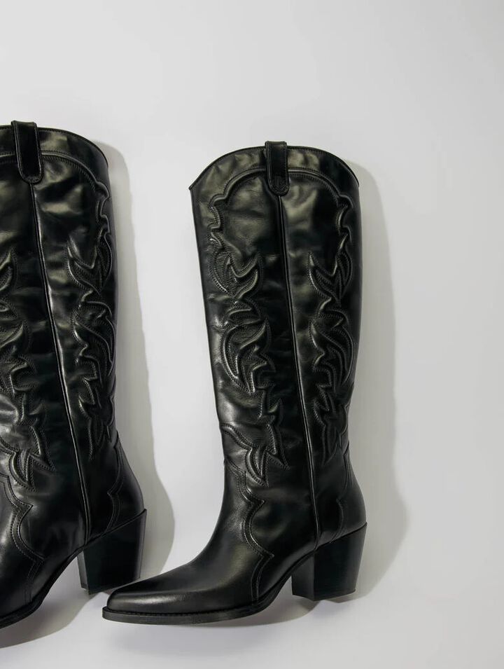 Western-Lederstiefel