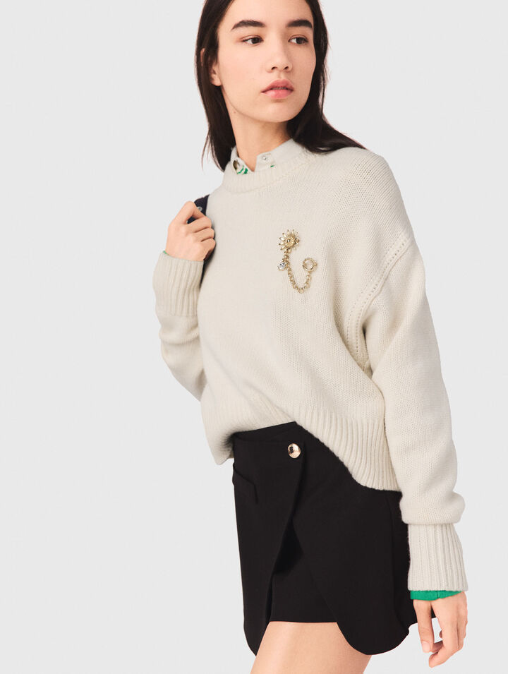 Elegante Wickel-Shorts