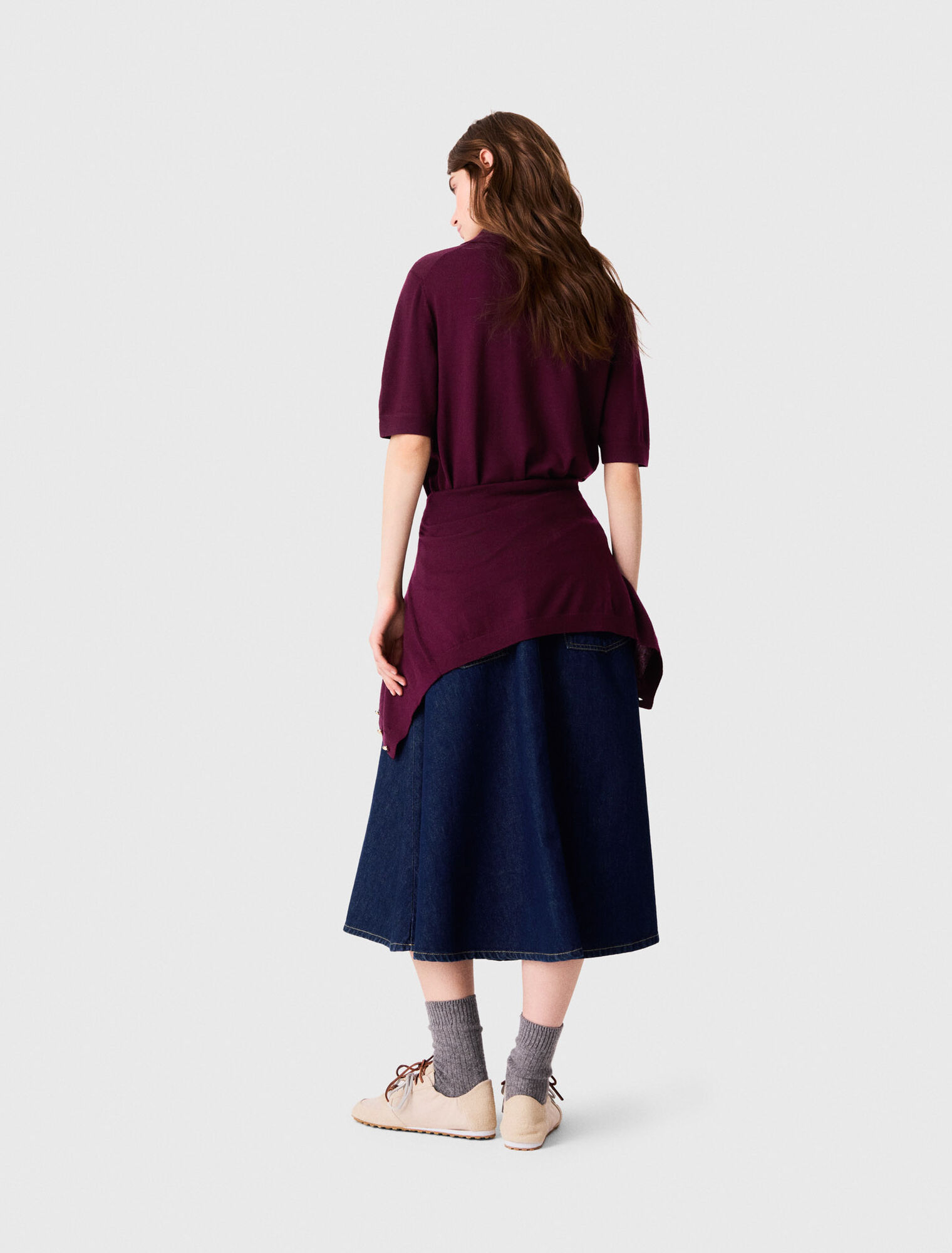 Pullover mit Polokragen